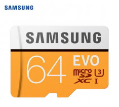 Samsung EVO 64GB 100MB/s TF Card Yellow foto