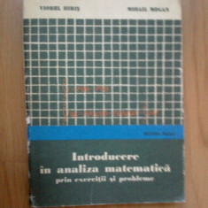 g3 Introducere In Analiza Matematica Prin Exercitii Si Probleme - C. Popa