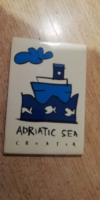 M3 C1 - Magnet frigider - tematica turism - Croatia 1 foto