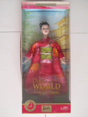 Papusa Barbie-The Princess of Japan-Dolls Of The World-2003-Mattel B5731-NOU foto