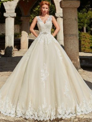 Vand Rochie De Mireasa Elite Mariaj Colectia 2017 A Line Arhiva