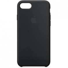 Silicon Case iPhone 7/8 Black Blister Sigilat foto