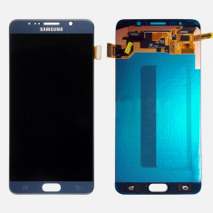 Display ecran LCD touch screen digitizer Samsung Galaxy Note 5 fara rama, ALB foto