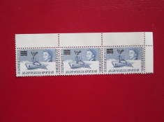 TIMBRE ANGLIA COLONII ANTARCTIC SERIE=MNH foto