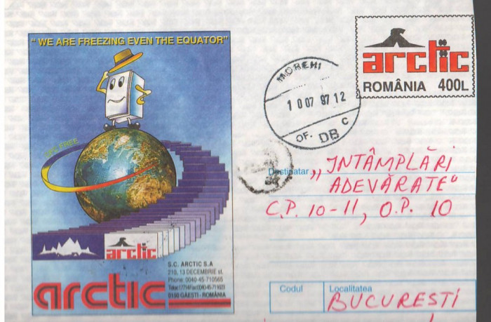 IP 10048 INTREG POSTAL - ARCTIC, 1997