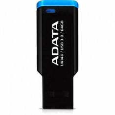 Stick memorie USB AData UV140 64GB USB 3.0 Negru foto