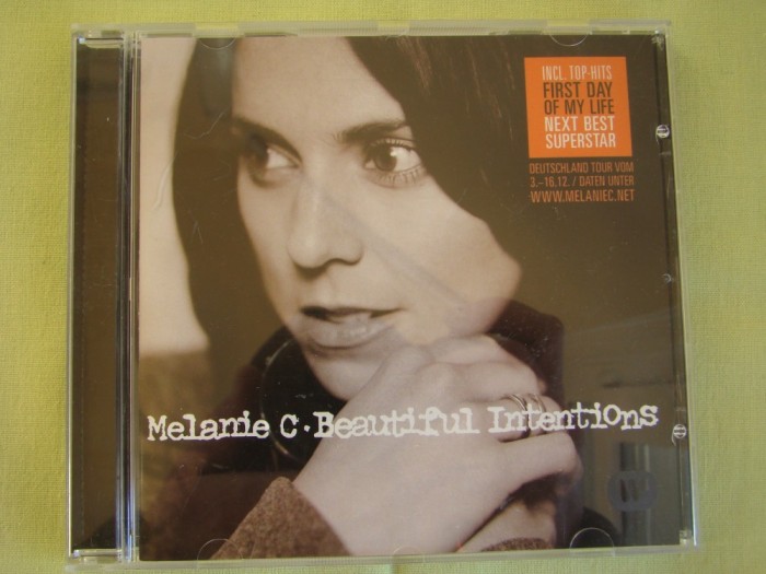 MELANIE C - Beautiful Intentions - C D Original ca NOU