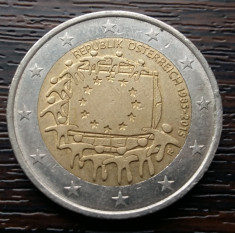 (M12) MONEDA AUSTRIA - 2 EURO 2015, COMEMORATIVA - STEAGUL EUROPEAN foto