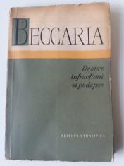 Beccaria - Despre Infractiuni si Pedepse foto