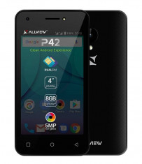 Smartphone Allview P42 8GB Dual Sim 3G Black foto