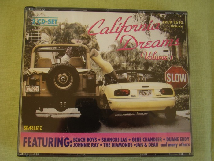 CALIFORNIA DREAMS - Volume 1 - 2 C D Originale ca NOI