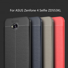 Husa / Bumper Antisoc model PIELE pentru Asus Zenfone 4 Selfie ZD553KL foto