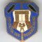 Insigna MINERIT - Colectia Rebedea Miron, varianta culoare - albastru