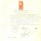 Z373 DOCUMENT VECHI-CERTIFICAT SCUTIRE TAXE SCOLARE-ELEVUL GHEORGHE, BRAILA 1928