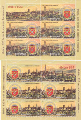 SIBIU - ZIUA MARCII POSTALE ,MINICOLI,2016,MNH,ROMANIA foto