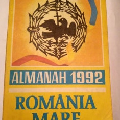 Almanah ROMANIA MARE 1992