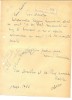 Z393 DOCUMENT VECHI- CERERE INSCRIERE SCOALA PROFESIONALA COMERCIALA BRAILA 1954