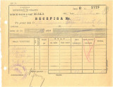 Z397 DOCUMENT VECHI-RECEPISA SCOALA COMERCIALA ELEMENTARA DE BAIETI, BRAILA 1935