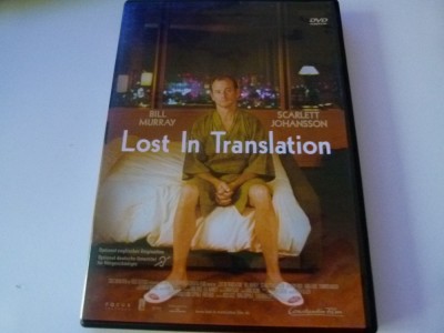 Lost in translation, dvd foto