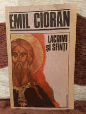 LACRIMI SI SFINTI-EMIL CIORAN foto