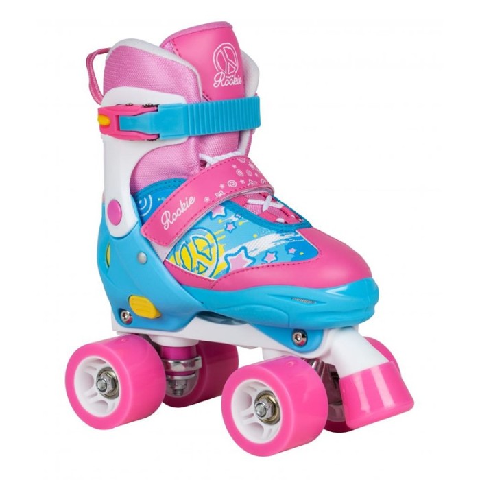 Patine cu rotile Rookie Fab JR blue/pink Patine cu rotile Rookie Fab JR blue/pink