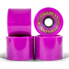 Set 4 roti Longboard Mindless Longboards Voodoo Haraka 66mm/81A purple foto