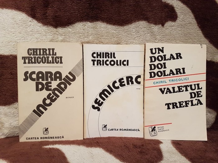 VALETUL DE TREFLA/SCARA DE INCENDIU/SEMICERC-CHIRIL TRICOLICI (3 VOL)