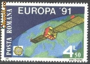 Romania 1991 - EUROPA CEPT - COSMOS, timbru nestampilat, D24 foto