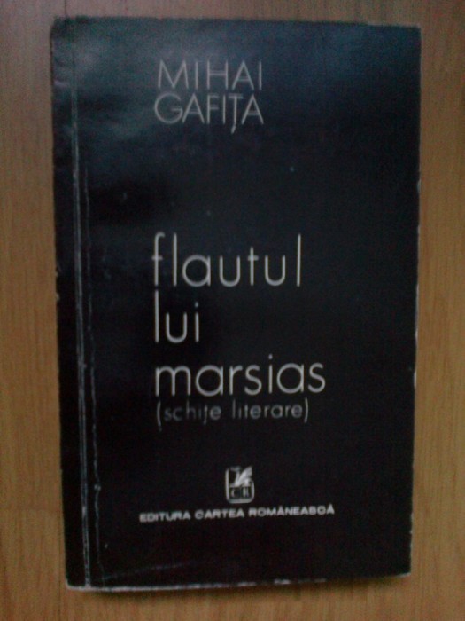 z2 Flautul Lui Marsias (schite Literare) - Mihai Gafita