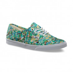 Shoes Vans Authentic Lo Pro Ditsy Floral Pool Green foto