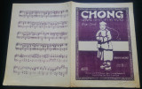 Chong from Hong Kong/ fox-trot/ partitura