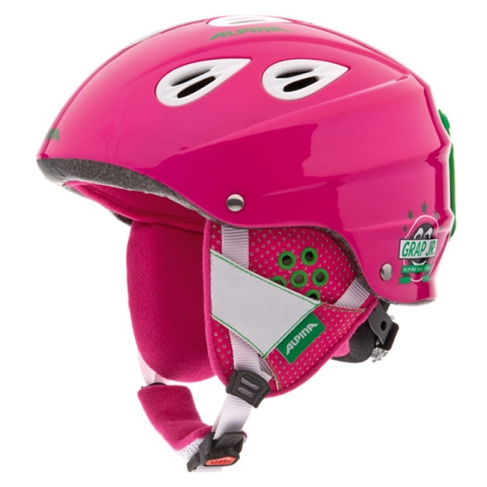 Casca Ski Alpina Grap Junior roz foto mare Casca Ski Alpina Grap Junior roz foto mare