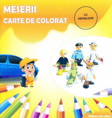 Meserii. Carte de colorat mica. foto