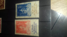 Germania Deutsches Reich 1922 emisiune de caritate 2 v. mnh foto