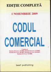 Codul comercial. 1 noiembrie 2009 foto