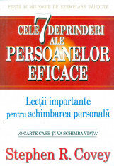 Cele 7 deprinderi ale persoanelor eficace. Lectii importante pentru schimbarea personala. foto