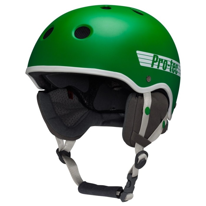 Casca Pro-Tec Classic Vintage Green foto mare Casca Pro-Tec Classic Vintage Green foto mare