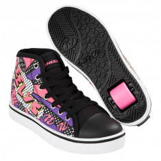 Heelys Veloz Black/White/Pink/Comic foto