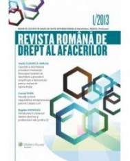 Revista Romana de Drept al Afacerilor 1/2013 foto