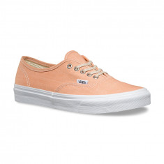 Shoes Vans Authentic Slim Chambray coral/true white foto