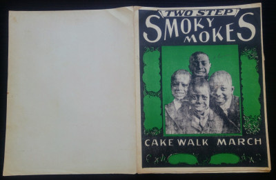 Smoky mokes/ two step, cake walk march/ partitura foto
