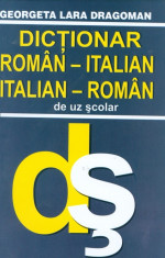 Dictionar roman-italian italian-roman (uz scolar) foto