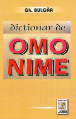 Dictionar de omonime foto