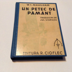 Un petec de pamant -W.S.Maugham-traducere Jul Giurgea,RF3/1