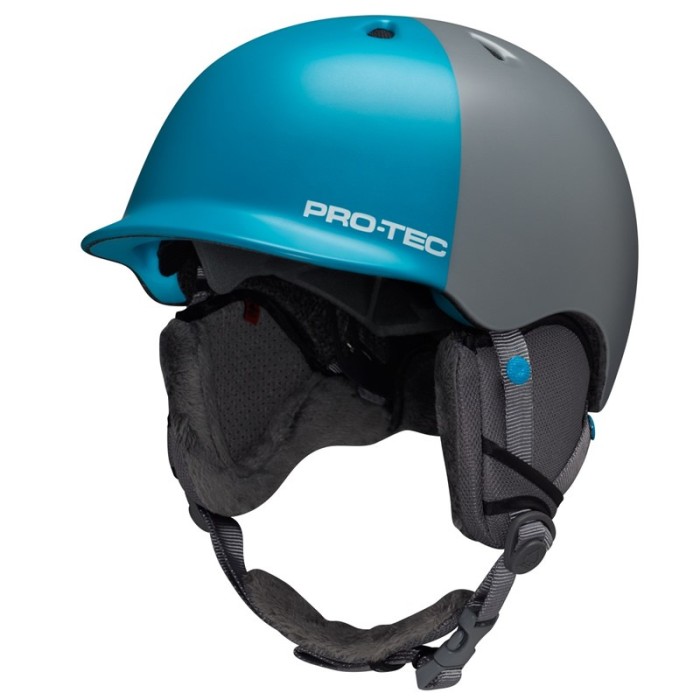 Casca Pro-Tec Riot Gray Blue foto mare Casca Pro-Tec Riot Gray Blue foto mare
