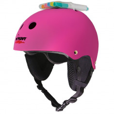 Casca Triple 8 Wipeout Snow Neon Pink foto