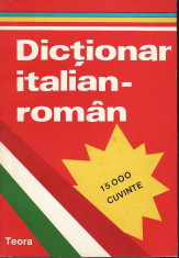 Dictionar italian-roman foto