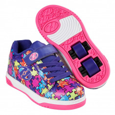 Heelys X2 Dual Up Purple/Neon Multi/Puzzle foto