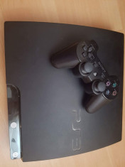 Playstation 3 Ps3 Modat 250gb Slim Playstation 3, Gta 5, Fifa 18, Minecraft foto