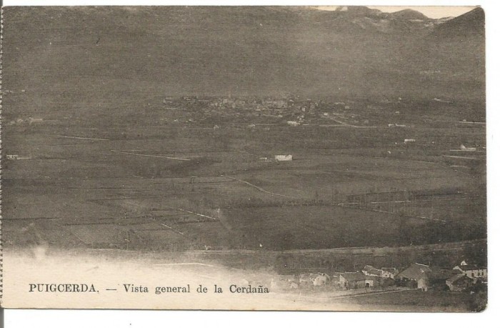 (A) carte postala(ilustrata)-SPANIA-Puigcerda